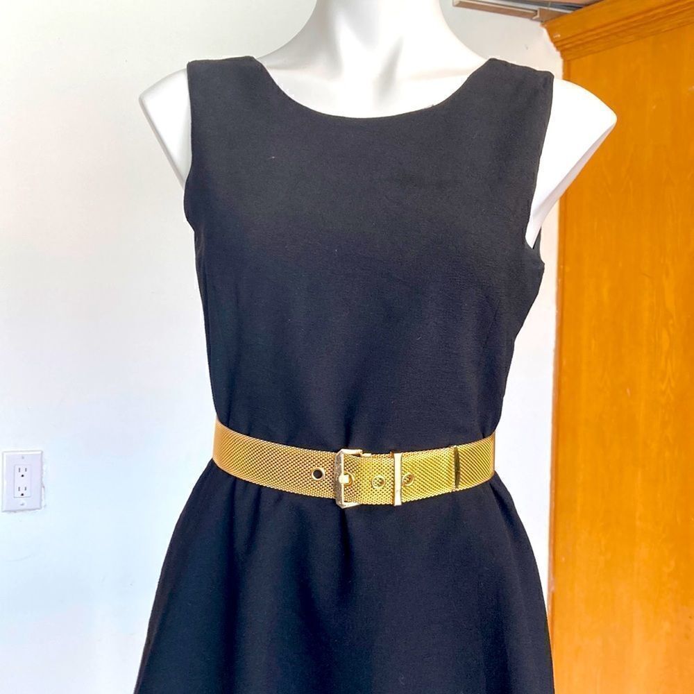 Vintage gold metal belt 